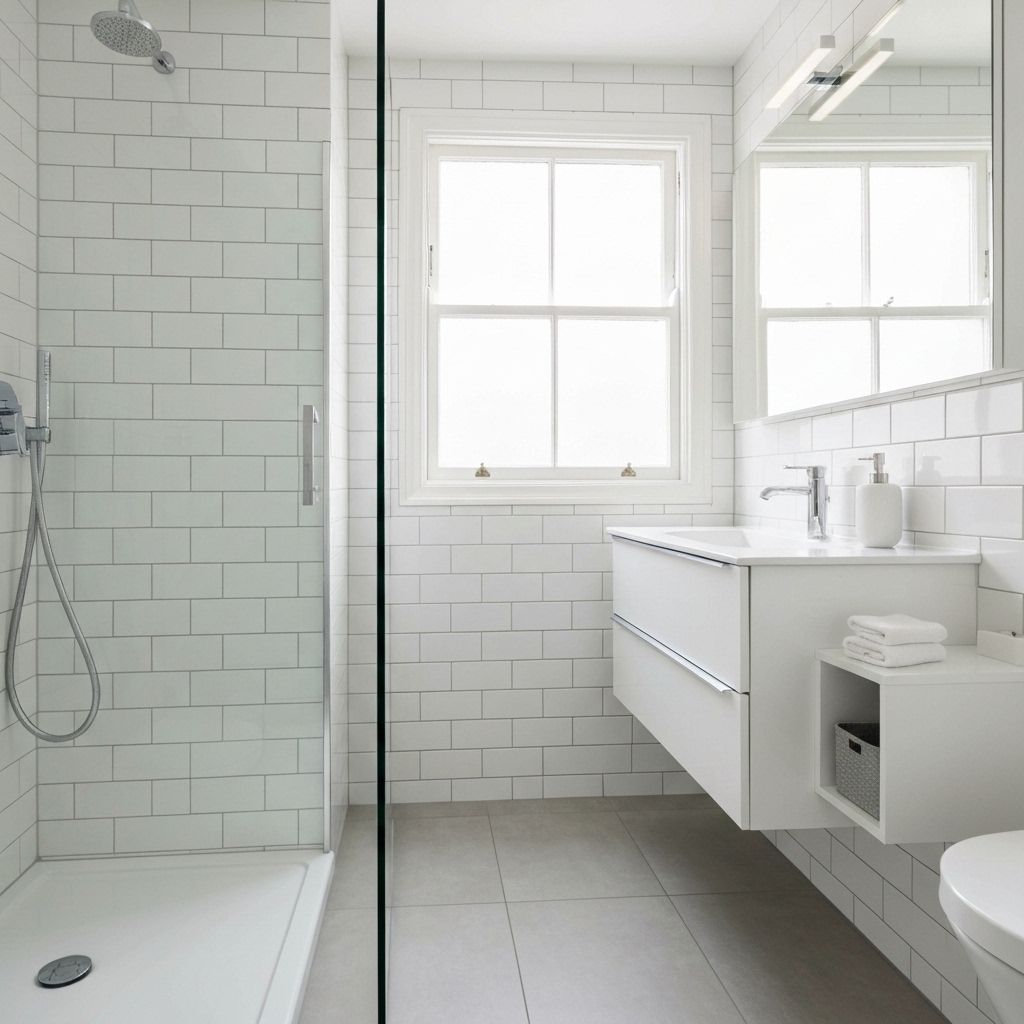 After: Bathroom Water Damage