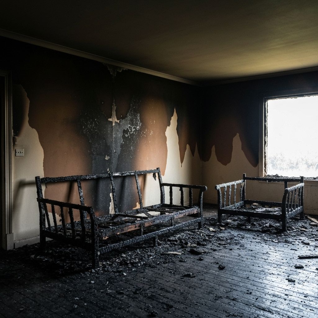 Before: Fire Damage Restoration